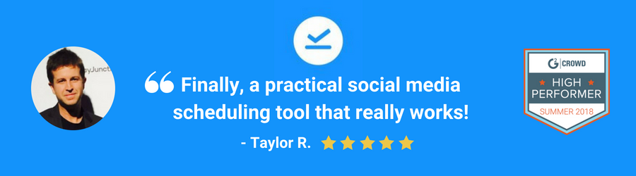 Social media tool testimonials